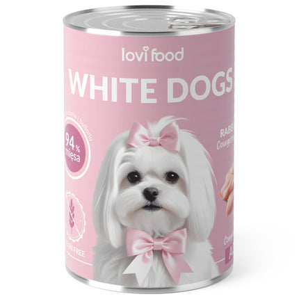 Lovi Food Dogs Rabbit & Turkey - wet food for dogs, rabbit with turkey, zucchini, and chamomile