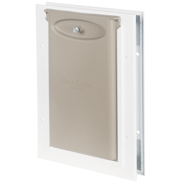 PetSafe Staywell Aluminium 2-Way Pet Door - Classic flap for dogs and cats, with aluminum reinforcement