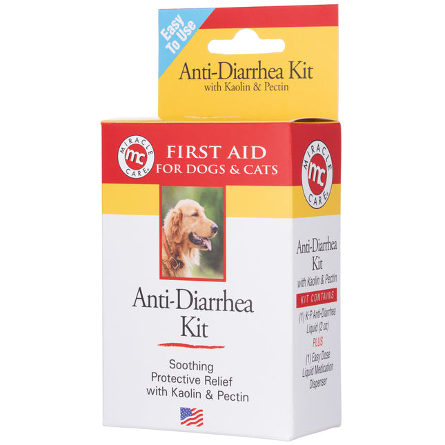 Miracle Care Anti-Diarrhea Kit - liquid for diarrhea in dogs and cats, set with measuring scoop