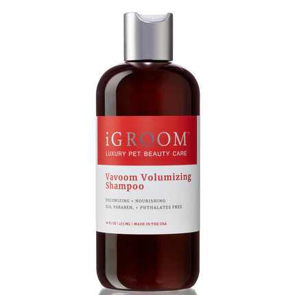 IGroom Vavoom Volumizing Shampoo - professional shampoo for dogs and cats, adds volume, concentrate 1:8