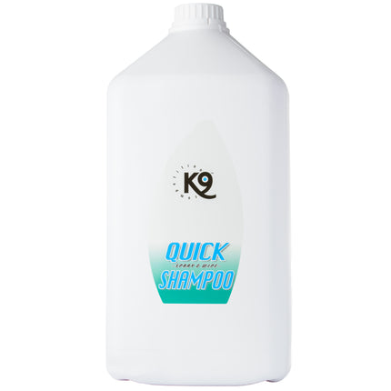 K9 Quick Shampoo - dry shampoo for horses, with soothing aloe vera