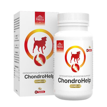 Pokusa ChondroHelp 110 tablets - supplement supporting the musculoskeletal system in dogs