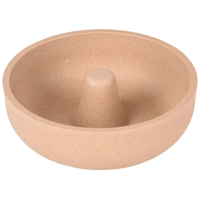 Flamingo Rimboe Slow Feeder - bamboo bowl for dogs that slows down eating