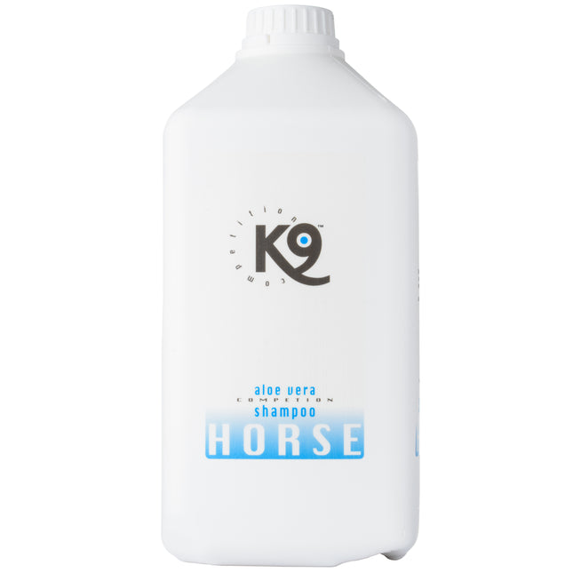 K9 Horse Aloe Vera Shampoo - Aloe Vera shampoo for horses, for daily use, concentrate 1:20 - 2.7L