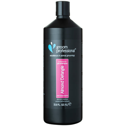 Groom Professional Almond Detangle Shampoo - almond shampoo for dogs that facilitates detangling, concentrate 1:10