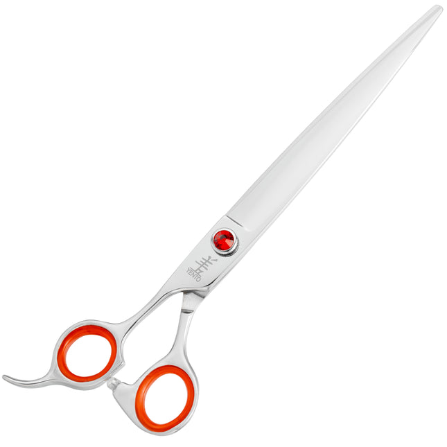 Yento Prime Straight Left Scissors - professional straight scissors made from Japanese steel, for left-handed individuals