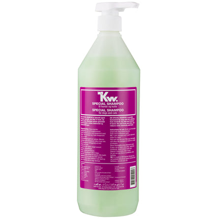 KW Special Shampoo - medicinal shampoo for dogs and cats with dry and itchy skin, concentrate 1:3