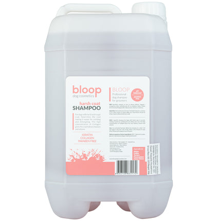 Bloop Harsh Coat Shampoo - shampoo for rough-coated breeds, nourishes and provides the right texture, concentrate 1:10