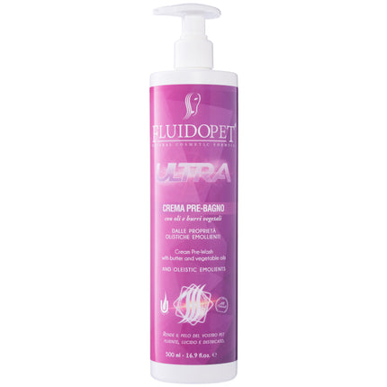 FluidoPet Ultra Body Cream - professional, multifunctional detangling balm with hyaluronic acid and shea butter