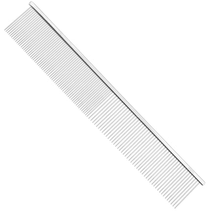 Yento Scissoring Comb - professional metal comb for separating hair strands, making grooming easier