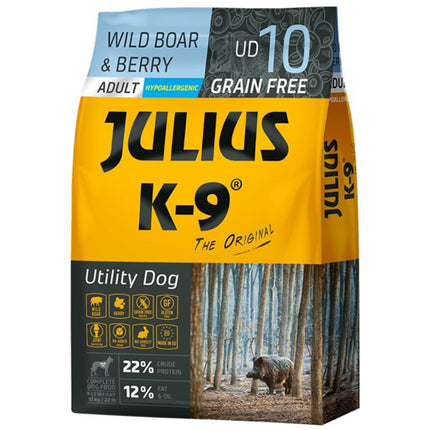 Julius K - 9 Wild Boar & Berry Adult - grain-free dog food, wild boar and berries