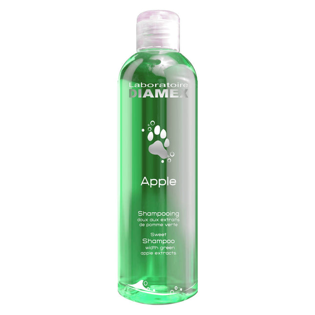 Diamex Apple - dog shampoo with apple extract, suitable for all hair types, concentrate 1:8