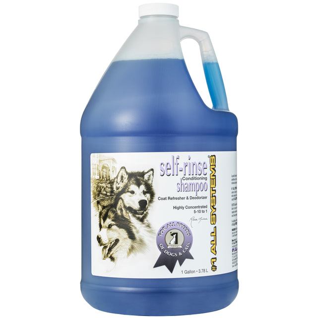 1 All Systems Self Rinse Conditioning Shampoo - nourishing no-rinse shampoo for dogs and cats, concentrate 1:10