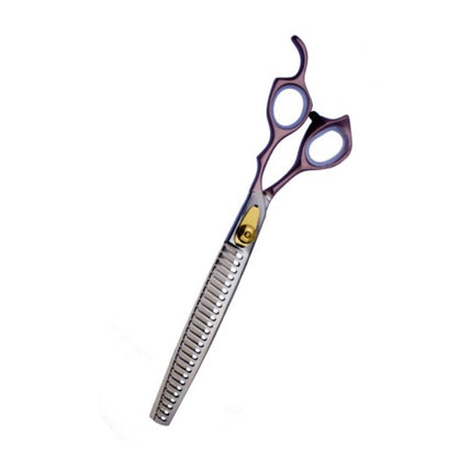 Geib Kiss Chunker - high-quality single-sided thinning shears with a satin handle, stainless steel - 26 teeth