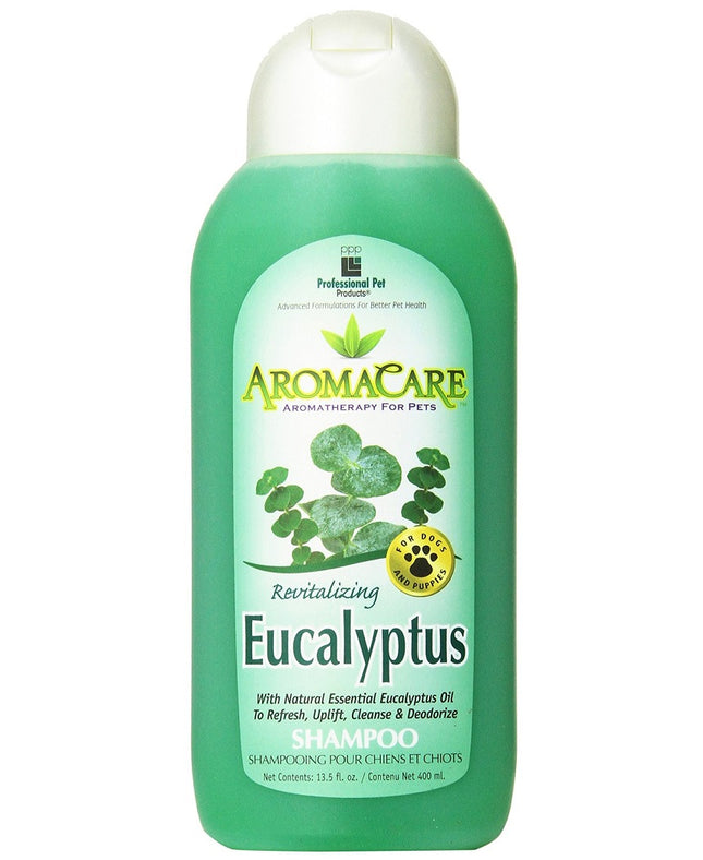 PPP AromaCare Revitalizing Eucalyptus Shampoo - revitalizing shampoo for dogs, with eucalyptus oil, concentrate 1:32