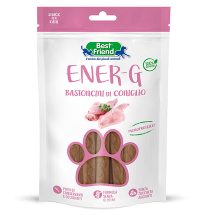 Best Friend Ener - G Rabbit Sticks - gluten-free, single-protein treats for dogs, made with rabbit