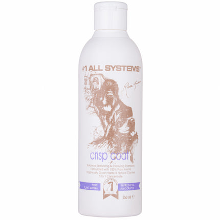 1 All Systems Crisp Coat Botanical Shampoo - shampoo for rough-coated and short-haired dogs