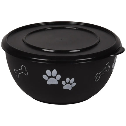 Flamingo Kena Cover Bowl - closed bowl for dogs, with lid