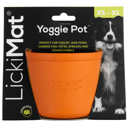 LickiMat Yoggie Pot - licking toy for dogs, cup with nubs