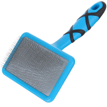 Groom Professional Large Flat Slicker Brushes - flat and poodle brush, large