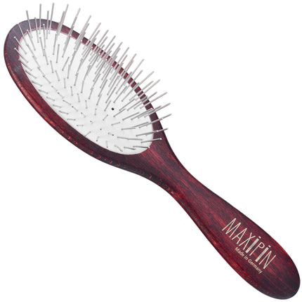 Maxi Pin - small, oval brush for long and medium-length fur of dogs and cats, with short pins