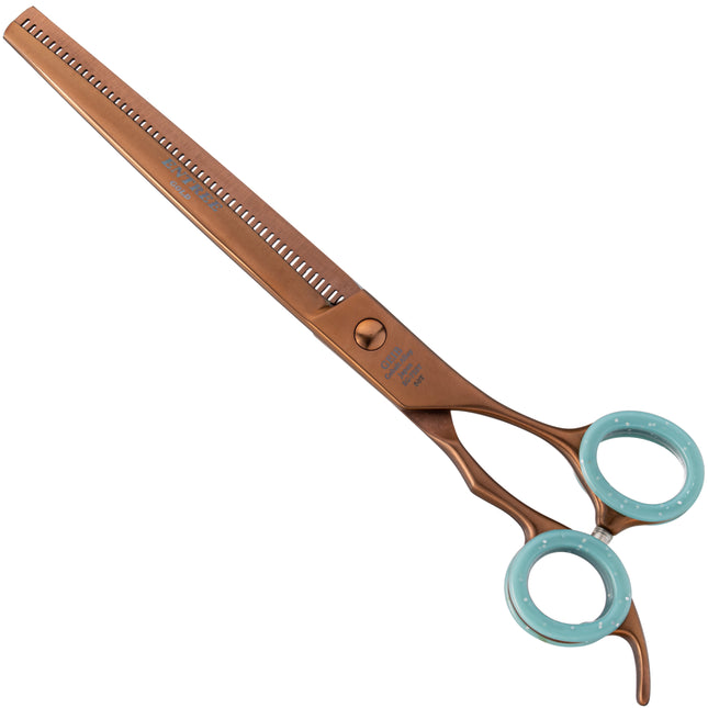 Geib Entree Gold Thinner Scissors - professional single-sided thinning shears made from Japanese steel, 50 teeth