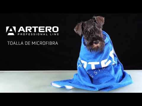 Artero Dune Blue 100x60cm - quick-drying towel for dogs and cats, made of microfiber