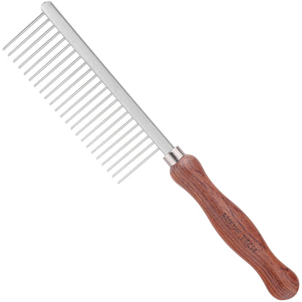 Show Tech Metal Comb with Wooden Handle, Extra