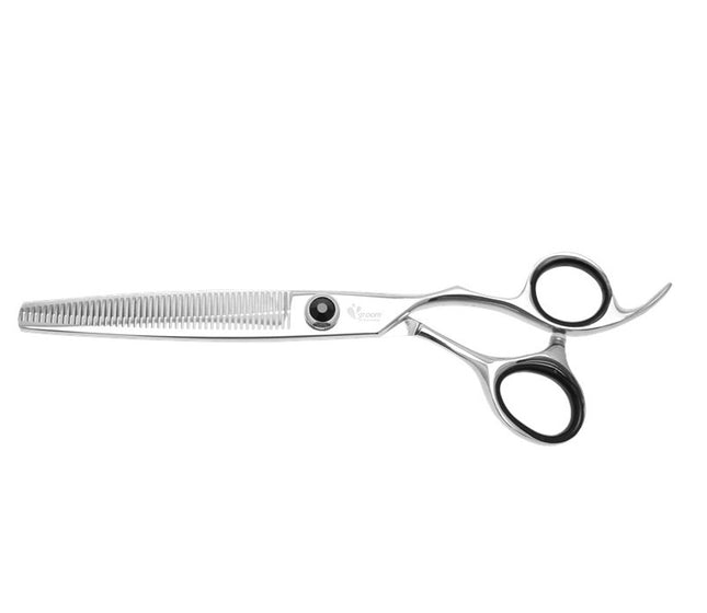 Groom Professional Artisan - professional single-sided thinning shears made of Japanese steel, 46 teeth