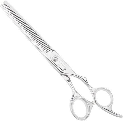 Geib Yoshi Thinner Scissors - professional single-sided thinning shears made of Japanese steel, 38 teeth