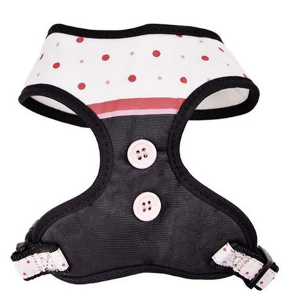 Classic and Comfortable Dog Harnesses in Polka Dots