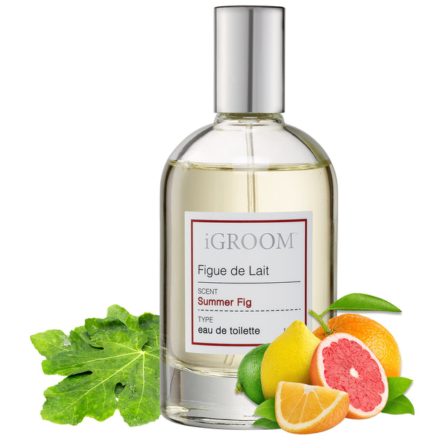 IGroom Eau De Toilette Fig Milk - perfume for dogs with an intriguing scent of sweet fig and citrus.