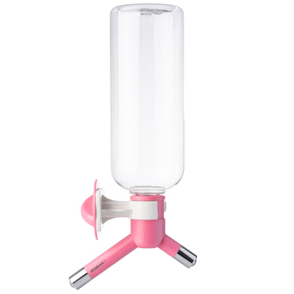 Madan Water Adapter With Bottle - Double, Automatic Water Dispenser with Bottle - Pink