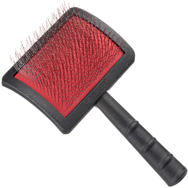 Yento Mega Pin Brush Large - large poodle brush with long pins