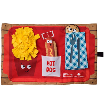 Nina Ottosson Activity Mat Fast Food Fun - sensory sniffing mat for dogs