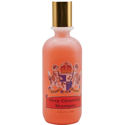 Crown Royale Deep Cleansing Shampoo - deep cleansing shampoo that revitalizes the coat color of dogs and cats