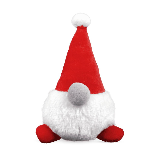 Dashi Xmas Plush Gnome - Christmas Toy for Dogs, Plush Gnome with Squeaker