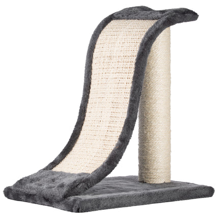 Cat&Rina Slide Cat Scratcher - scratching post for cats with scratching mat, height