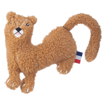 Resploot Cuddlers Mink - plush toy for dogs, mink made from recycled materials, with a squeaker