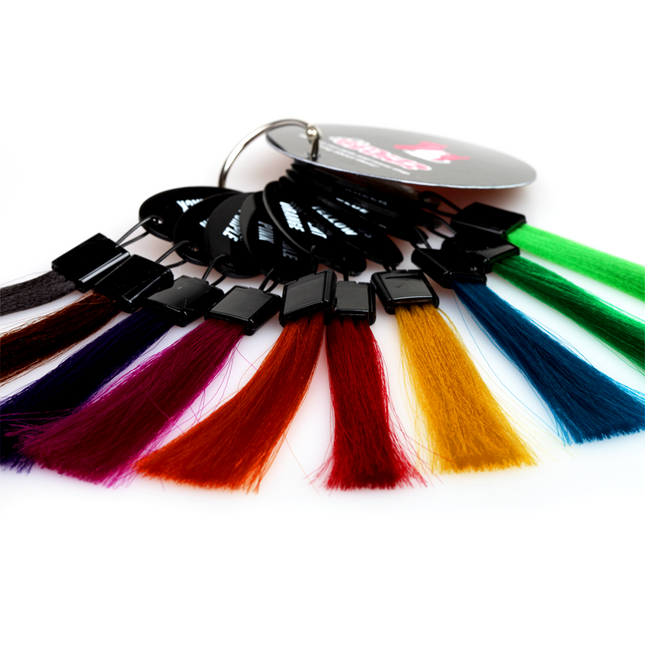 Opawz Pet Hair Dye Color Chart - color sample set of dyes