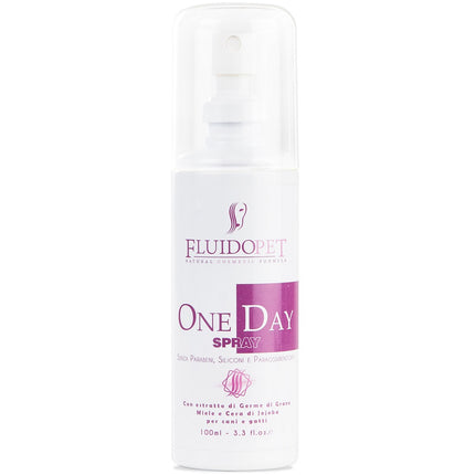 FluidoPet One Day Spray - a nourishing and moisturizing fur treatment for daily care