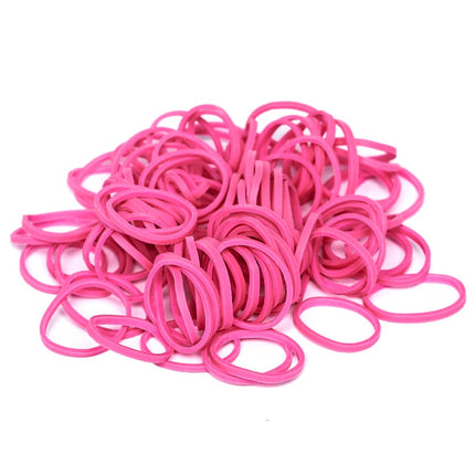 Paw Marks Latex Wrapping Bands 16mm - professional, super durable, large latex hair rollers bands