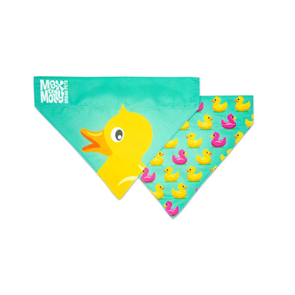 Max & Molly Reversible Bandana Ducklings - reversible bandana for dogs