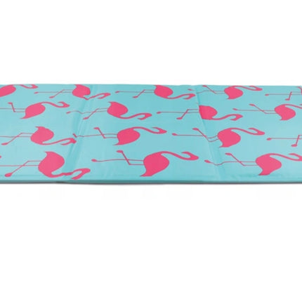 Record Stay Fresh Flaming - cooling mat for dogs, flamingos