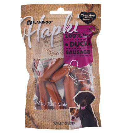 Flamingo Hapki Duck Sausages - Sausages for Dogs, with Duck