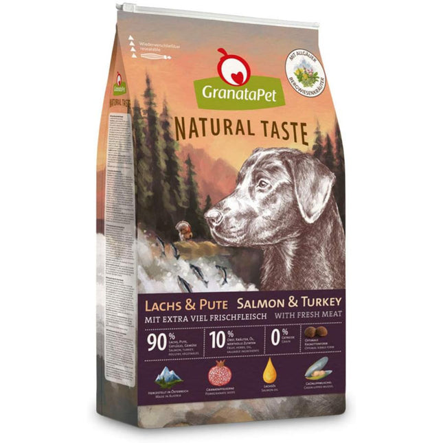 GranataPet Natural Taste & Turkey - grain-free dog food with salmon and turkey