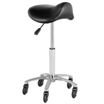 Blovi Pro Rodeo Stool - contoured grooming stool on wheels with bearings