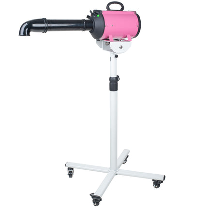 Blovi DoubleBlaster 2200W - standing grooming dryer with adjustable airflow and two-stage heating.