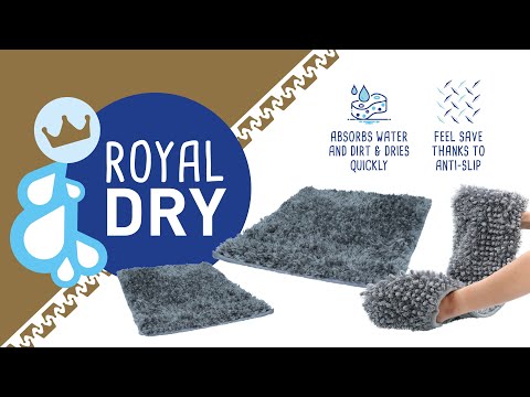 Royal Dry Spill Mat - multifunctional antibacterial absorbent mat made of microfiber