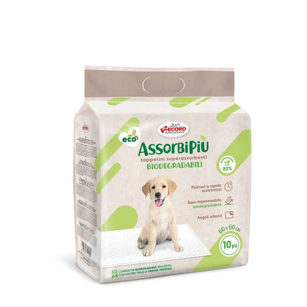 Record AssorbiPiu Biodegradable 10 pcs - biodegradable training pads for dogs